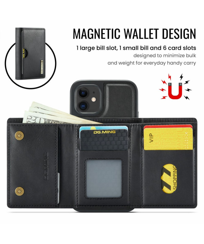 Coque iPhone 12 / 12 Pro avec Porte-Cartes Amovible M6 Series