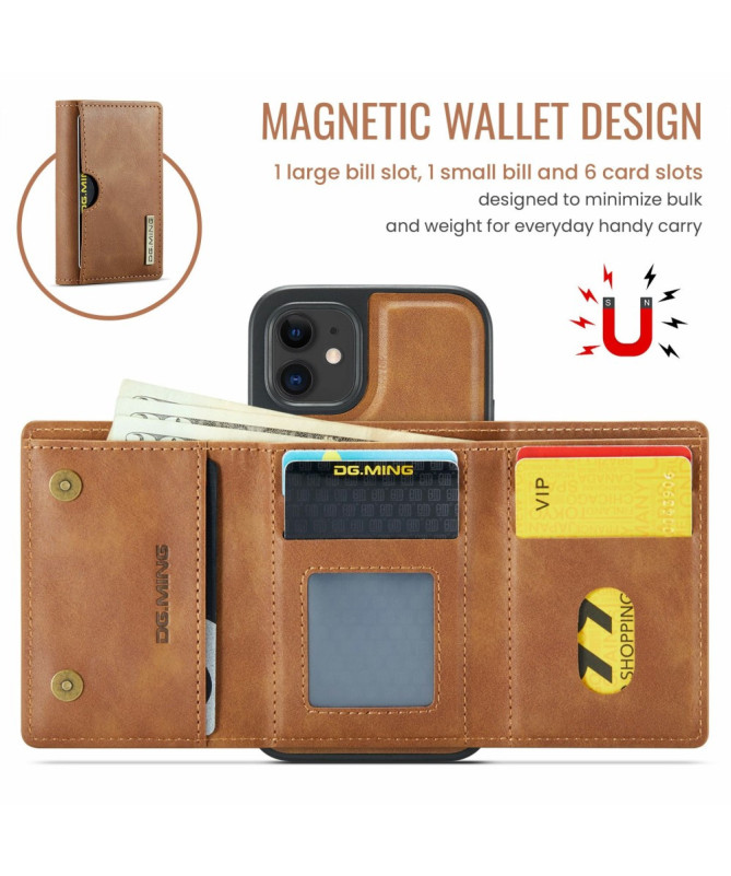 Coque iPhone 12 / 12 Pro avec Porte-Cartes Amovible M6 Series