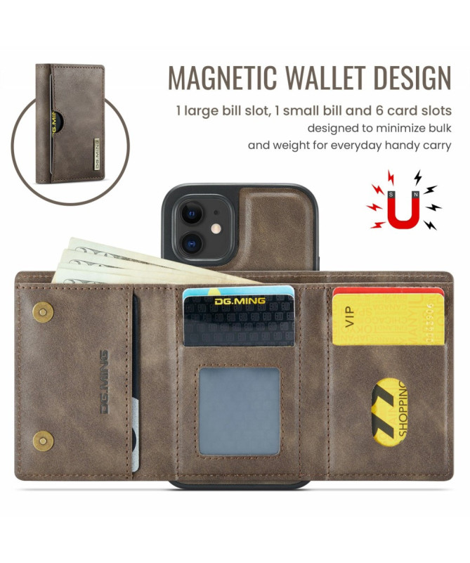 Coque iPhone 12 / 12 Pro avec Porte-Cartes Amovible M6 Series