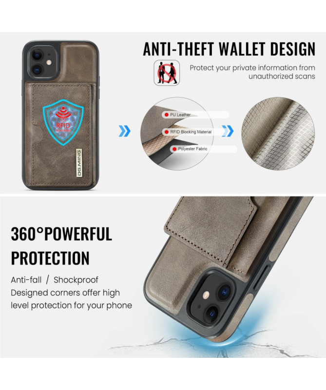 Coque iPhone 12 / 12 Pro avec Porte-Cartes Amovible M6 Series