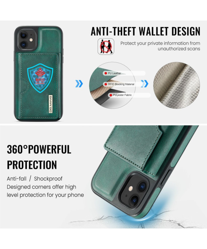 Coque iPhone 12 / 12 Pro avec Porte-Cartes Amovible M6 Series