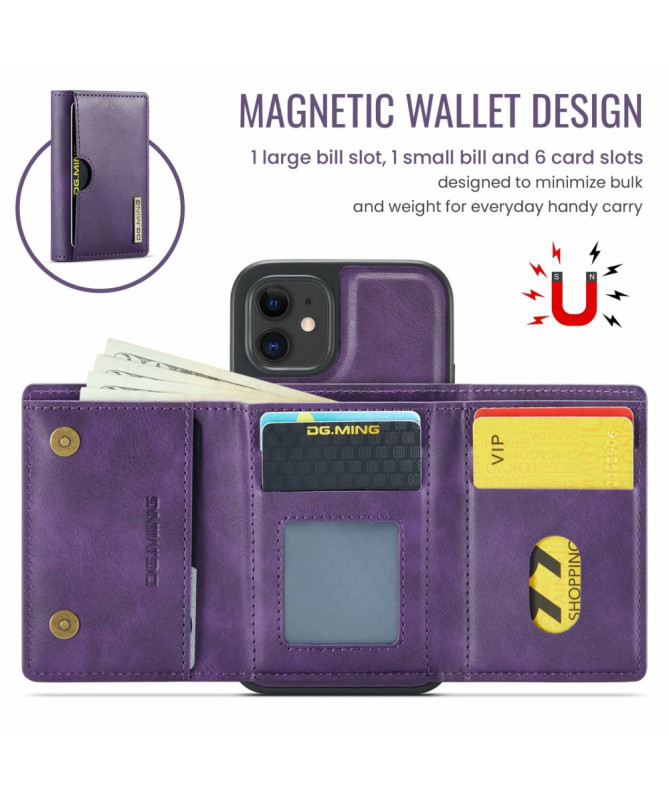 Coque iPhone 12 / 12 Pro avec Porte-Cartes Amovible M6 Series