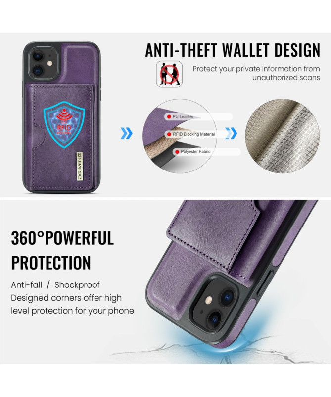 Coque iPhone 12 / 12 Pro avec Porte-Cartes Amovible M6 Series