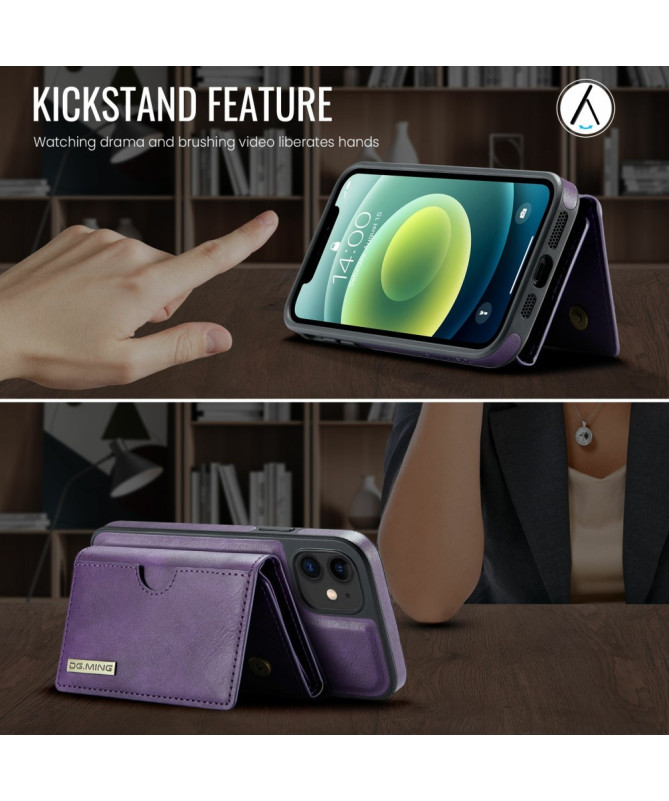 Coque iPhone 12 / 12 Pro avec Porte-Cartes Amovible M6 Series