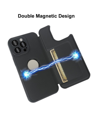 Coque iPhone 12 Pro Éco RCS Magnétique avec Rabat