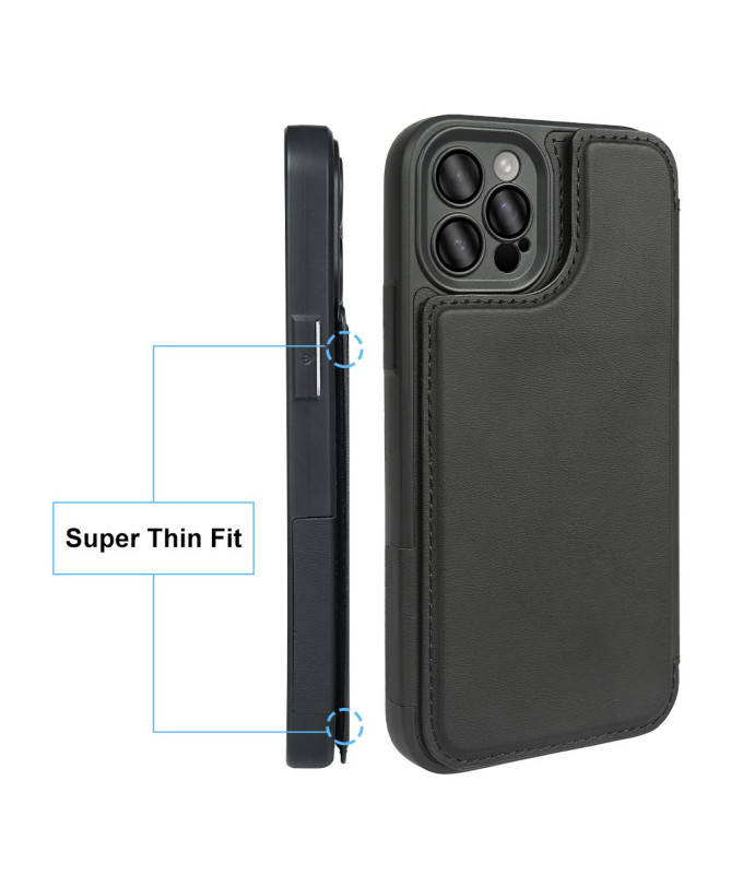 Coque iPhone 12 Pro Éco RCS Magnétique avec Rabat