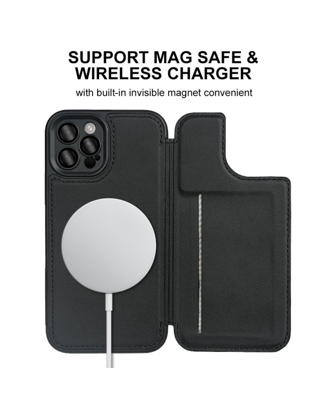 Coque iPhone 12 Pro Éco RCS Magnétique avec Rabat