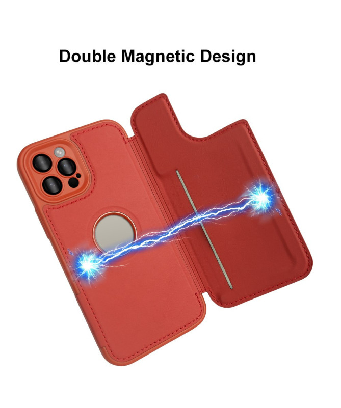 Coque iPhone 12 Pro Éco RCS Magnétique avec Rabat
