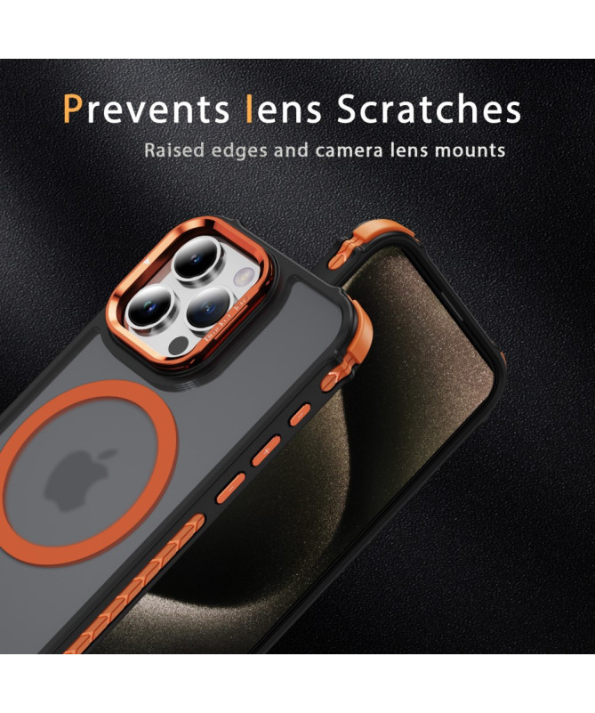 Coque iPhone 12 / 12 Pro MagSafe avec Protection Objectif | Mat