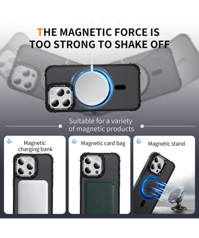 Coque iPhone 12 / 12 Pro MagSafe avec Protection Objectif | Mat