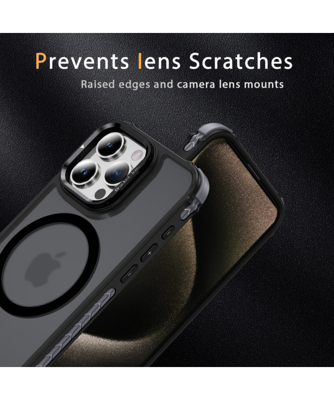 Coque iPhone 12 / 12 Pro MagSafe avec Protection Objectif | Mat