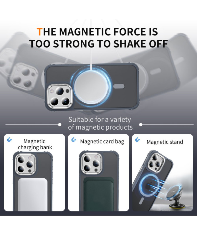 Coque iPhone 12 / 12 Pro MagSafe avec Protection Objectif | Mat