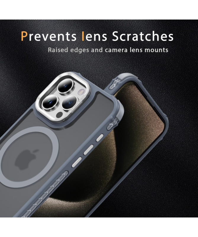 Coque iPhone 12 / 12 Pro MagSafe avec Protection Objectif | Mat
