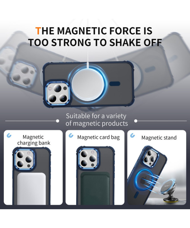 Coque iPhone 12 / 12 Pro MagSafe avec Protection Objectif | Mat
