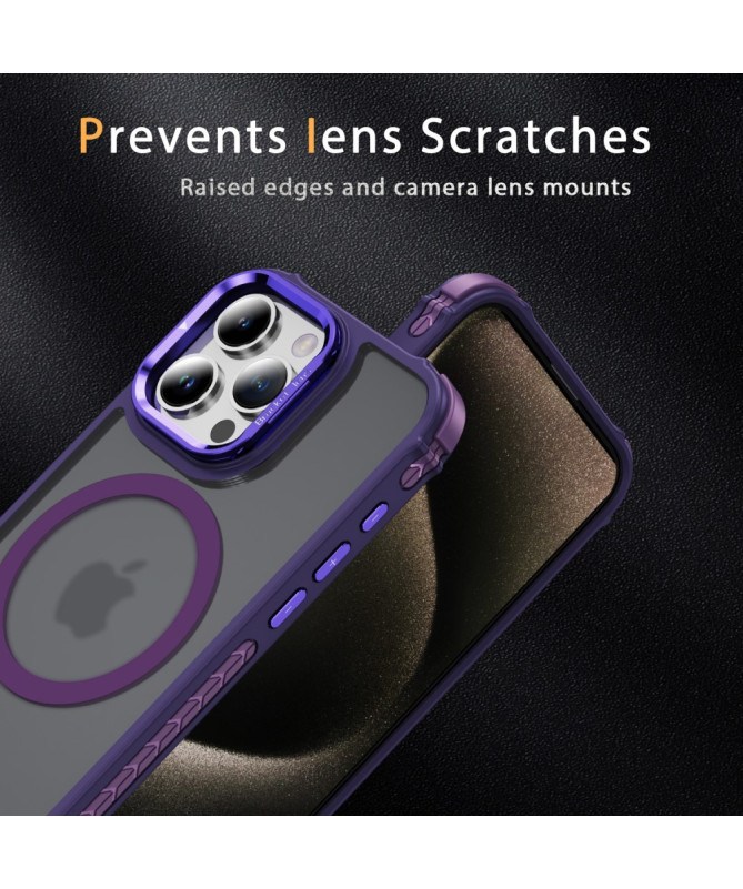 Coque iPhone 12 / 12 Pro MagSafe avec Protection Objectif | Mat