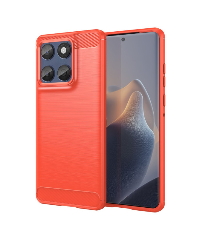 Coque Motorola Edge 60 / 60 Fusion flexible effet brossé