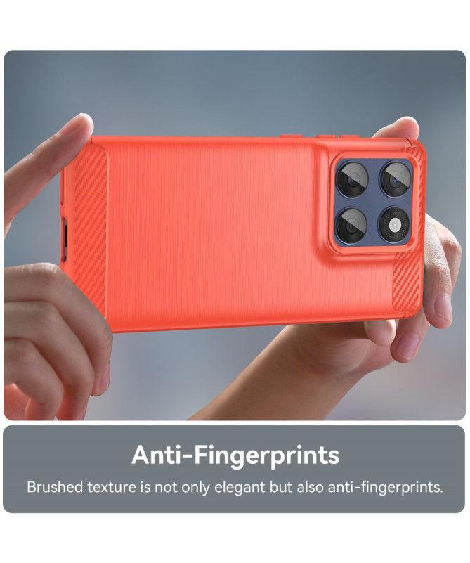 Coque Motorola Edge 60 / 60 Fusion flexible effet brossé
