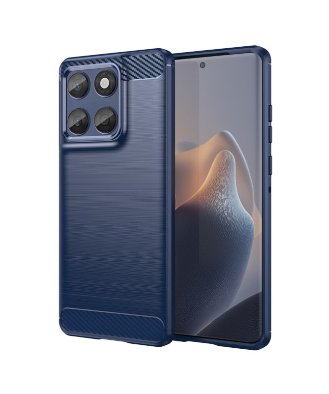 Coque Motorola Edge 60 / 60 Fusion flexible effet brossé