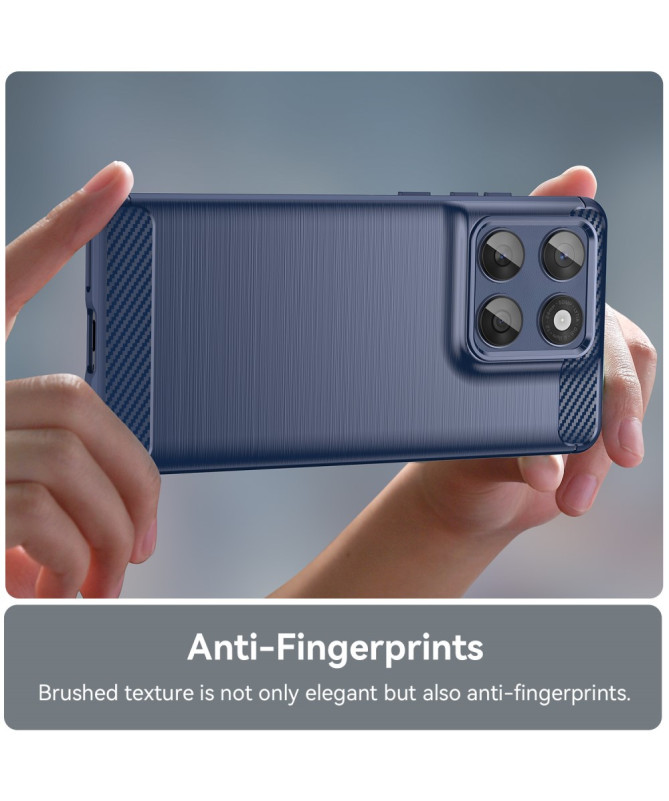 Coque Motorola Edge 60 / 60 Fusion flexible effet brossé
