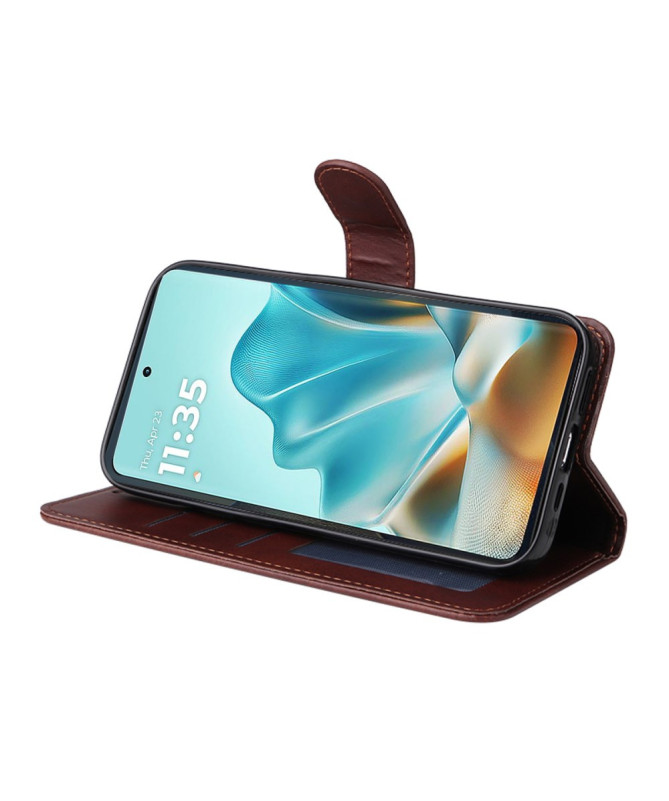 Housse Motorola Edge 60 / 60 Fusion Portefeuille avec Verre Trempé