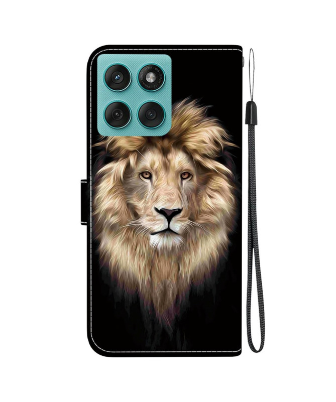 Housse Motorola Edge 60 / 60 Fusion Lion Majesté