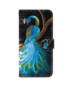 Housse Motorola Edge 60 / 60 Fusion Paon Royal
