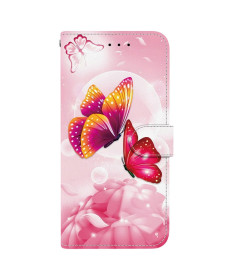 Housse Motorola Edge 60 / 60 Fusion Envol Rose | Design Papillon