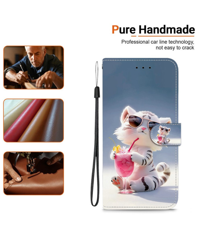 Housse Motorola Edge 60 / 60 Fusion Chat Cool