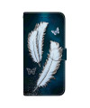 Housse Motorola Edge 60 / 60 Fusion Plume Céleste