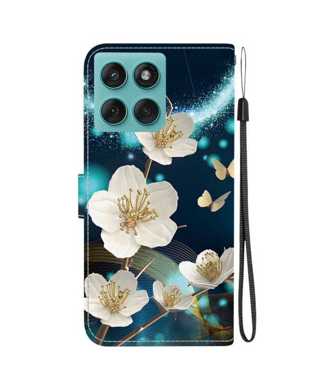 Housse Motorola Edge 60 / 60 Fusion Fleur de Nuit