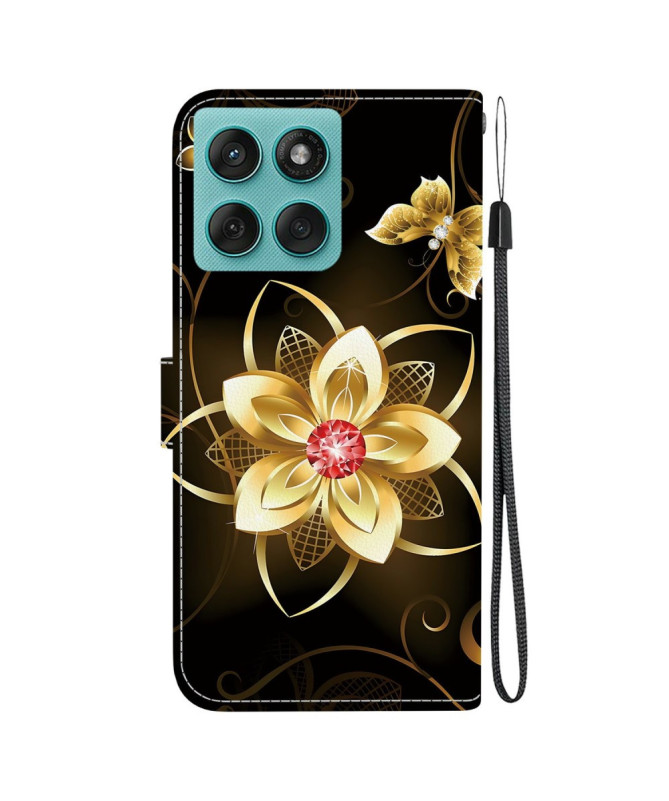Housse Motorola Edge 60 / 60 Fusion Fleur d'Or