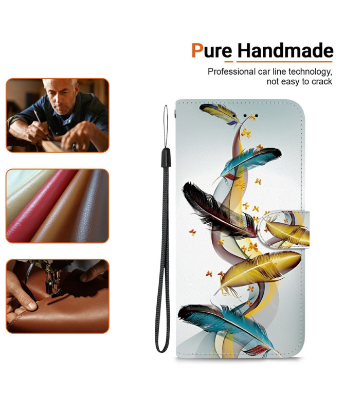 Housse Motorola Edge 60 / 60 Fusion Feather Dream