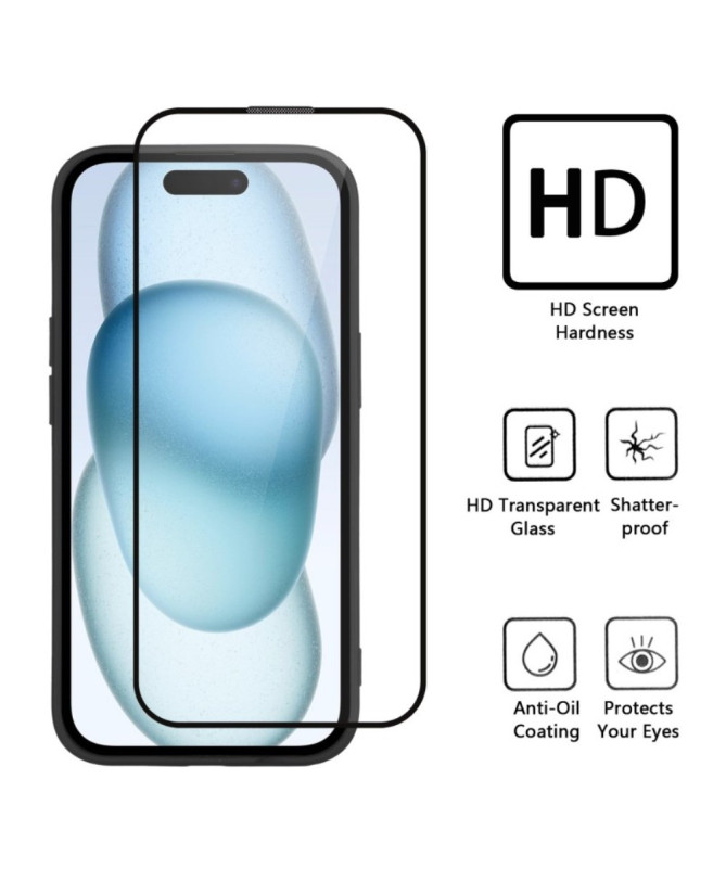 Pack Poco F7 Coque Transparente + Verre Trempé