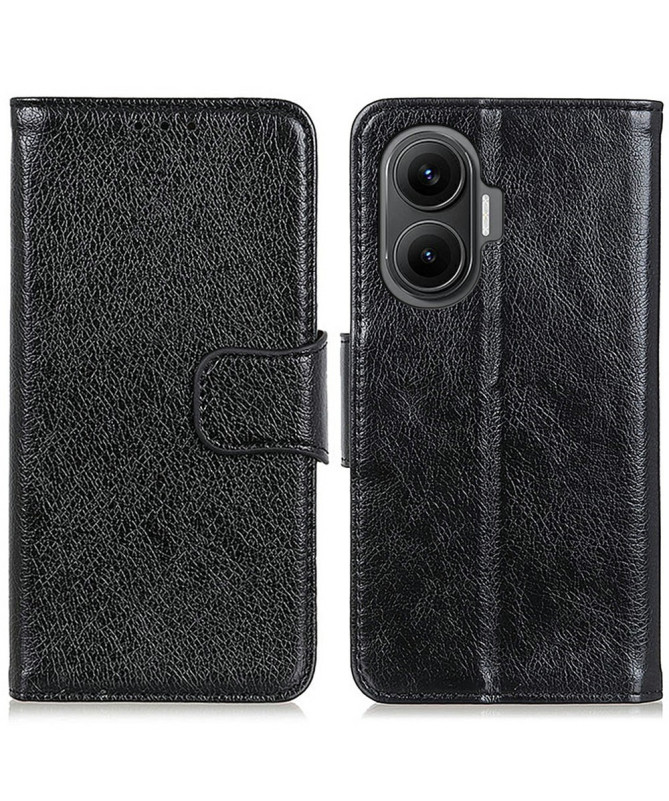 Housse Poco F7 Style Cuir Vieilli