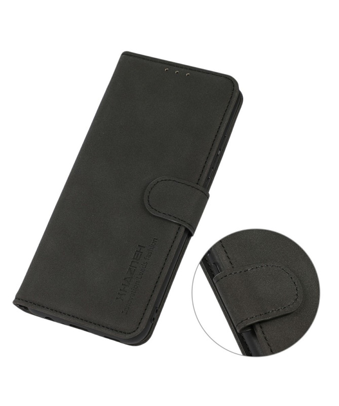 Housse Poco F7 en Simili Cuir avec Porte-Cartes