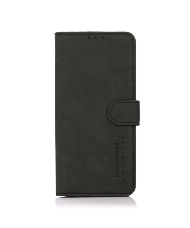 Housse Poco F7 en Simili Cuir avec Porte-Cartes