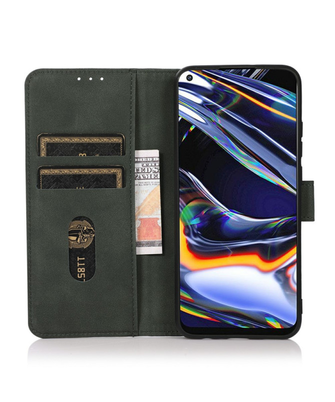 Housse Poco F7 en Simili Cuir avec Porte-Cartes