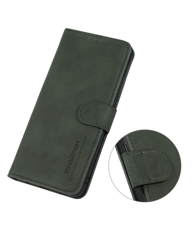 Housse Poco F7 en Simili Cuir avec Porte-Cartes
