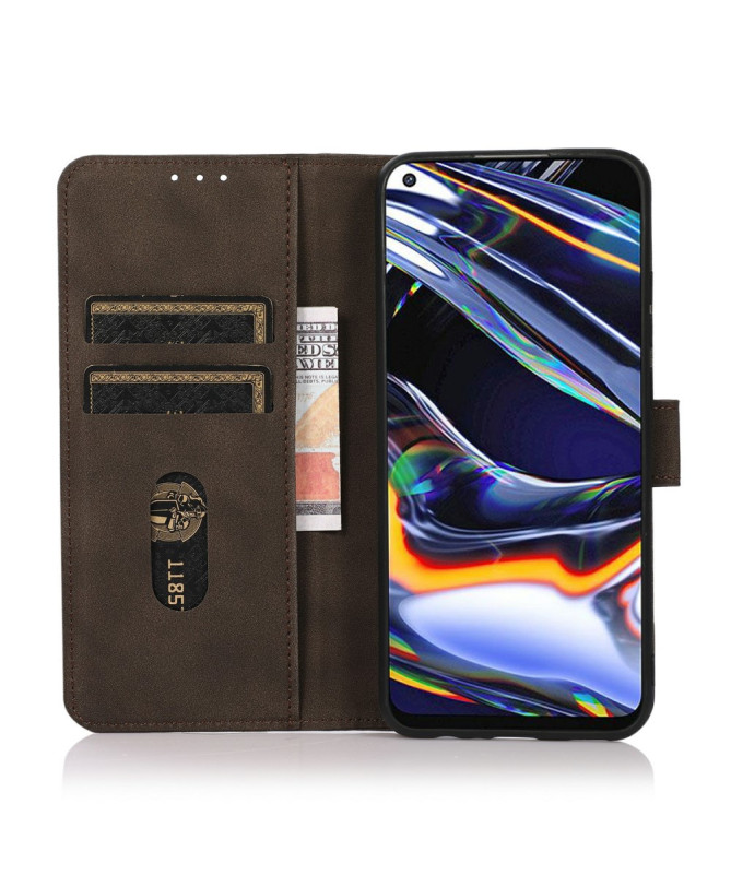 Housse Poco F7 en Simili Cuir avec Porte-Cartes