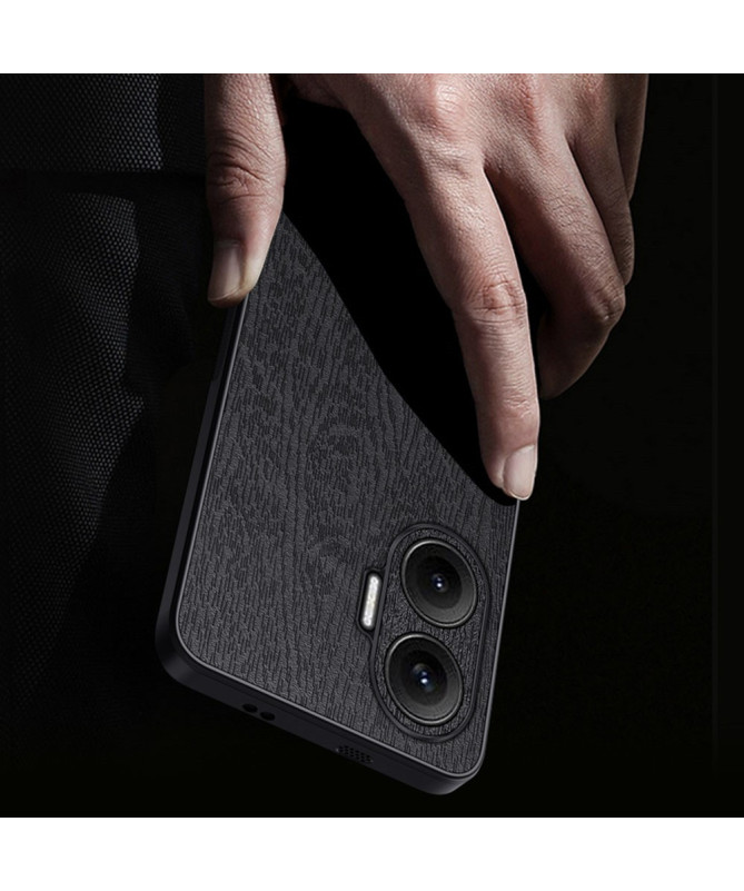 Coque Poco F7 Texture Bois Atotam