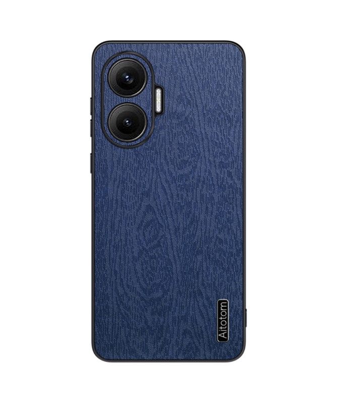Coque Poco F7 Texture Bois Atotam