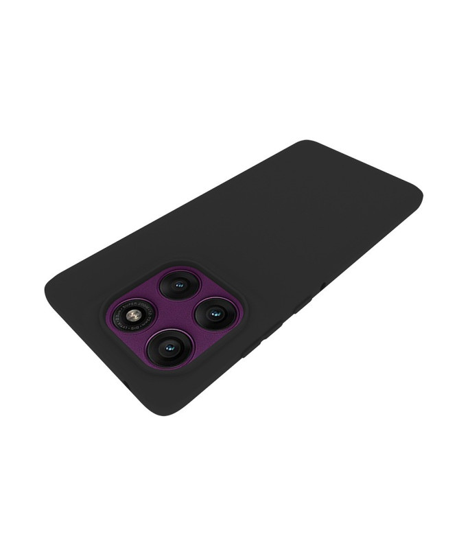 Motorola Edge 60 Pro | Coque Noire Mat avec Verre Trempé