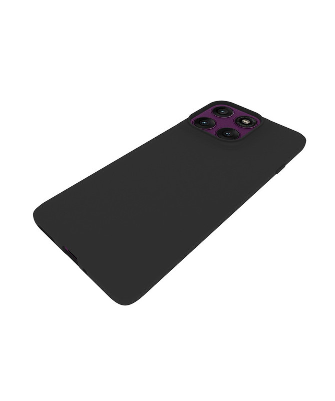 Motorola Edge 60 Pro | Coque Noire Mat avec Verre Trempé