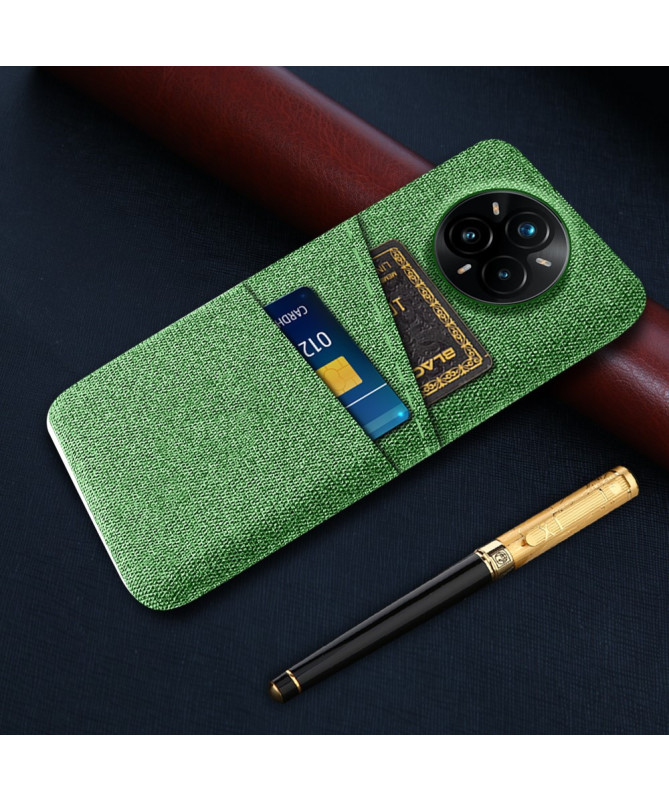 Coque Realme 14 Pro Plus 5G en Tissu avec Double Rangement