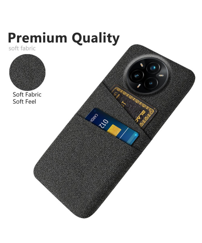 Coque Realme 14 Pro Plus 5G en Tissu avec Double Rangement