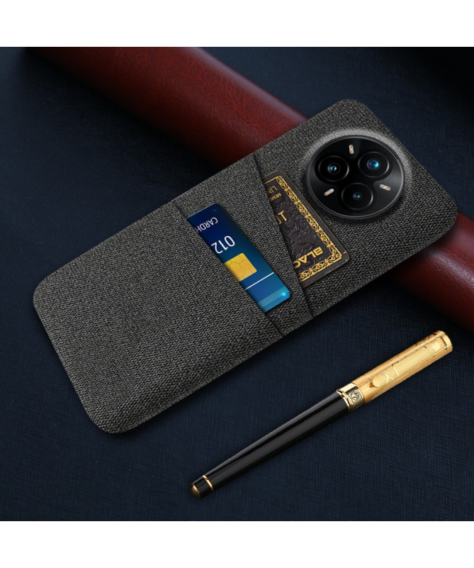 Coque Realme 14 Pro Plus 5G en Tissu avec Double Rangement