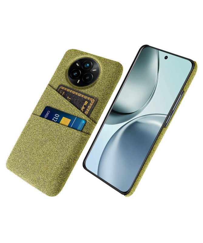 Coque Realme 14 Pro Plus 5G en Tissu avec Double Rangement