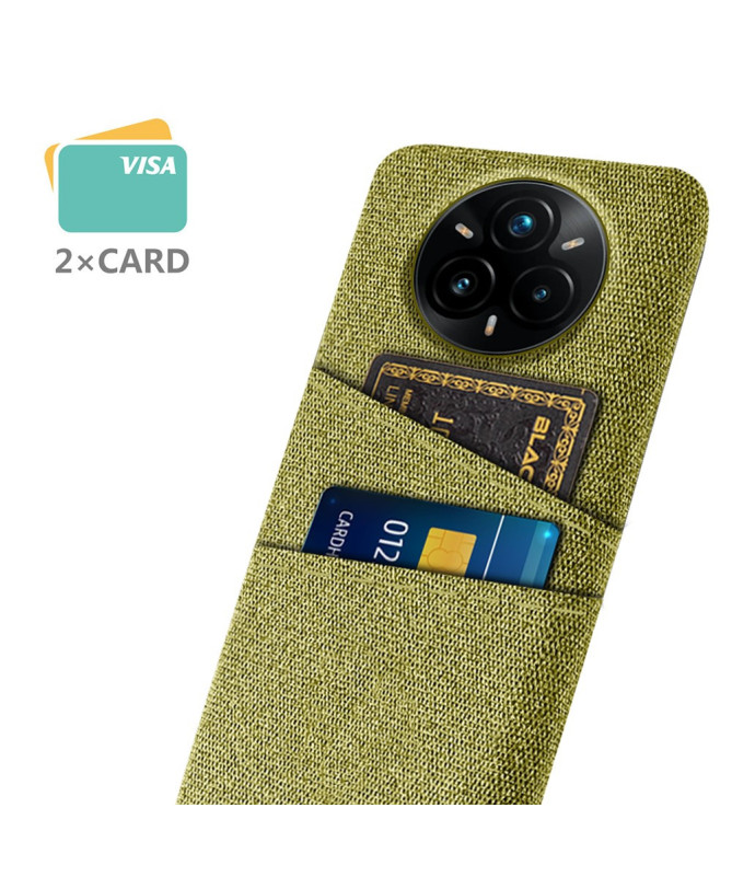 Coque Realme 14 Pro Plus 5G en Tissu avec Double Rangement
