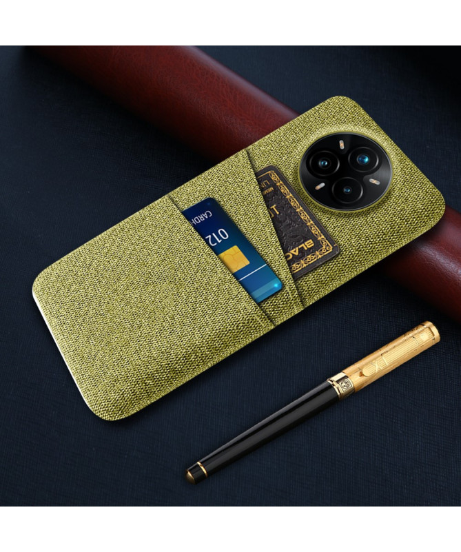 Coque Realme 14 Pro Plus 5G en Tissu avec Double Rangement