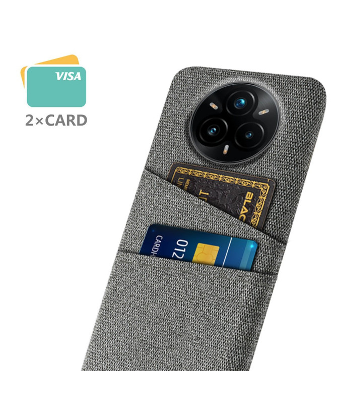 Coque Realme 14 Pro Plus 5G en Tissu avec Double Rangement